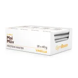 GymBeam MoiMüv Protein Wafer - Smak: Truskawka | Vek: Dorośli | Waga: 0,64 g | Opakowanie: 16 x 40 g · záber 5