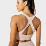 SQUATWOLF Zip Up Sports Bra Peachy Keen · záber 4
