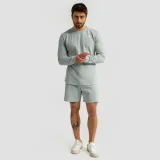 GymBeam Limitless Sweatshirt Eucalypt - Kolor: Zielony | Waga: 0,426 g · záber 5