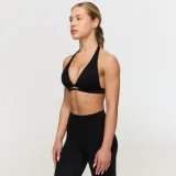 GymBeam Fierce Halter Sports Bra Black - Rozmiar: M | Kolor: Czarny | Waga: 0,07 g | Opakowanie: 160 · záber 2