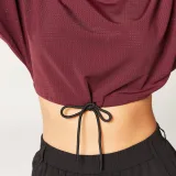 SQUATWOLF Code Crop V Neck Jersey Red - Rozmiar: L | Kolor: Czerwony | Waga: 0,17 g | Opakowanie: 100 · záber 4