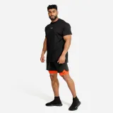 SQUATWOLF Męska Koszulka Bodybuilding Czarna · záber 3