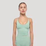 GymBeam Women‘s Luma Tank Top Pistachio - Rozmiar: M | Kolor: Zielony | Waga: 0,119 g | Opakowanie: 130 · záber 1