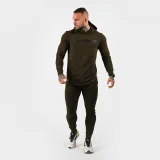 GymBeam Męskie spodnie dresowe Urban Military Green · záber 3