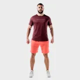 SQUATWOLF Men‘s T-shirt LAB360º Recycled Mesh Tee Tawny Port · záber 5