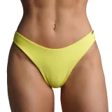 GymBeam Women‘s Bikini Bottom CURACAO Lime - Rozmiar: S | Kolor: Żółty | Waga: 0,05 g · záber 5