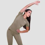 GymBeam Women‘s Pulse Running T-shirt Vetiver - Rozmiar: XL | Kolor: Zielony | Waga: 0,1 g | Opakowanie: 100 · záber 5