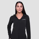 GymBeam Women‘s Pulse Running Jacket Black - Rozmiar: L | Kolor: Czarny | Waga: 0,22 g | Opakowanie: 55 · záber 1