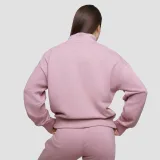 GymBeam Women‘s Agile 1/2 Zip Jumper Woodrose · záber 3