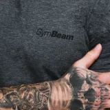 GymBeam Koszulka Basic Dark Grey - Rozmiar: XXL | Vek: Dorośli | Waga: 0,21 g | Opakowanie: 72 · záber 2