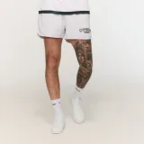 GymBeam Varsity Sweatshorts Grey - Kolor: Szary | Waga: 0,3904 g | Opakowanie: 25 · záber 1
