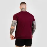 GymBeam Beam T-shirt Burgundy - Kolor: Czerwony | Waga: 0,22 g | Opakowanie: 100 · záber 3