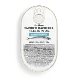 GymBeam Smoked mackerel fillets in oil · záber 1
