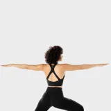 SQUATWOLF Zip Up Sports Bra Black - Rozmiar: M | Vek: Dorośli | Waga: 0,16 g | Opakowanie: 100 · záber 4