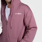 GymBeam Relay Zip Hoodie Haze - Rozmiar: S | Kolor: Różowy | Waga: 0,60386 g | Opakowanie: 34 · záber 2