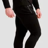 GymBeam Męskie spodnie dresowe Urban Black - Rozmiar: S | Kolor: Czarny | Waga: 0,43 g | Opakowanie: 40 · záber 2