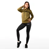 GymBeam Bluza Athlete Military Zielona - Rozmiar: M | Kolor: Zielony | Waga: 0,47 g | Opakowanie: 25 · záber 2