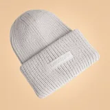 BeastPink Winter Beanie Ivory · záber 2