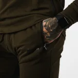 GymBeam Męskie spodnie dresowe Urban Military Green · záber 2
