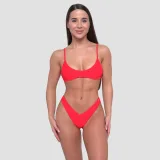 GymBeam Women‘s Bikini Bottom HAWAII Red - Rozmiar: XL | Kolor: Czerwony | Waga: 0,058 g · záber 4