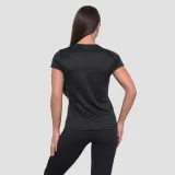 GymBeam Women‘s Mesh T-Shirt Essence Black - Rozmiar: XS | Kolor: Czarny | Waga: 0,0967 g | Opakowanie: 100 · záber 3