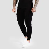 GymBeam Men‘s TRN Joggers Black - Rozmiar: L | Kolor: Czarny | Waga: 0,6 g | Opakowanie: 38 · záber 1