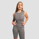 GymBeam Women‘s Core Croptop Storm - Rozmiar: XS | Kolor: Szary | Waga: 0,072 g · záber 4