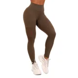 GymBeam Damskie legginsy Mesh Panel olive - Rozmiar: S | Kolor: Zielony | Waga: 0,2 g | Opakowanie: 100 · záber 5