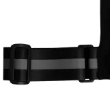GymBeam Pulse Reflective Vest - Rozmiar: S, M | Kolor: Czarny | Waga: 0,14 g | Opakowanie: 50 · záber 3