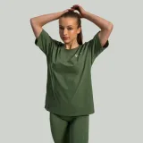STRIX Women‘s Lunar Oversized Tee Cedar Green - Rozmiar: S | Kolor: Zielony | Waga: 0,18 g | Opakowanie: 100 · záber 3