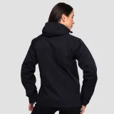 GymBeam Women‘s Rain Smock Jacket Black - Rozmiar: XL | Kolor: Czarny | Waga: 0,37 g | Opakowanie: 20 · záber 3