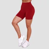 GymBeam Women‘s Ignite Shorts Dark Red - Rozmiar: M | Kolor: Czerwony | Waga: 0,11 g | Opakowanie: 140 · záber 3