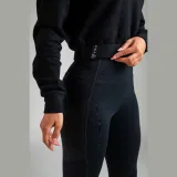 STRIX Sweter damski z wysokim kołnierzem Essential - Rozmiar: S | Kolor: Czarny | Waga: 0,39 g | Opakowanie: 30 · záber 3