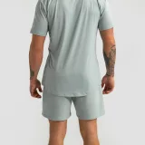GymBeam Limitless Shorts Eucalypt - Rozmiar: XXL | Kolor: Zielony | Waga: 0,37 g | Opakowanie: 42 · záber 3