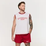 GymBeam Men‘s Varsity Tank Top White - Rozmiar: XXL | Kolor: Biały | Waga: 0,2 g | Opakowanie: 92 · záber 4