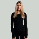 STRIX Women‘s MERINO I Long Sleeve Tee Black - Rozmiar: L | Kolor: Czarny | Waga: 0,223 g | Opakowanie: 60 · záber 1