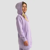 GymBeam Women‘s Limitless Longline Hoodie Lavender - Rozmiar: XL | Kolor: Fioletowy | Waga: 0,78 g | Opakowanie: 26 · záber 5