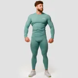 GymBeam Mid Compression Long Sleeve T-shirt Blue · záber 5