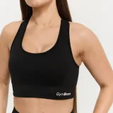 GymBeam FLO Sports Bra Graphite - Rozmiar: S | Kolor: Czarny | Waga: 0,13 g | Opakowanie: 80 · záber 3
