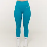 GymBeam Women‘s Limitless High-waist leggings Aquamarine - Rozmiar: XXL | Kolor: Niebieski | Waga: 0,225 g | Opakowanie: 90 · záber 3