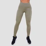 GymBeam Women‘s Pulse Running Leggings Vetiver - Rozmiar: XS | Kolor: Zielony | Waga: 0,2 g | Opakowanie: 70 · záber 1