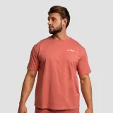 GymBeam Limitless Oversized T-shirt Cinnamon - Rozmiar: S | Kolor: Pomarańczowy | Waga: 0,202 g | Opakowanie: 90 · záber 1