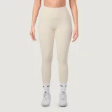 GymBeam Women‘s NEO Leggings Almond - Rozmiar: XS | Kolor: Béžová | Waga: 0,1456 g | Opakowanie: 115 · záber 2