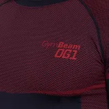 GymBeam OG1 Seamless Longsleeve Black/Red - Rozmiar: L | Kolor: Czarny | Waga: 0,3 g | Opakowanie: 70 · záber 3