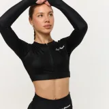 GymBeam Women‘s Prime Sports Top Black - Rozmiar: S | Kolor: Czarny | Waga: 0,195 g | Opakowanie: 70 · záber 2