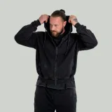 STRIX Zip Hoodie Washed Black · záber 4