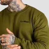 GymBeam Męska bluza Basic Military Green - Rozmiar: L | Pohlavie: Męskie | Vek: Dorośli | Waga: 0,39 g | Opakowanie: 30 · záber 4