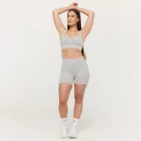 GymBeam Lift Seamless Sports Bra Grey - Rozmiar: M | Kolor: Szary | Waga: 0,1 g | Opakowanie: 65 · záber 5