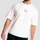 GymBeam Shaker Boxy T-shirt White · záber 3