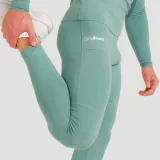 GymBeam High Compression Leggings Blue - Rozmiar: L | Kolor: Niebieski | Waga: 0,21 g | Opakowanie: 65 · záber 4